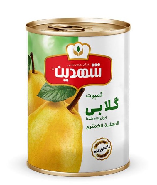 شهدین کمپوت گلابی 370 گرمی